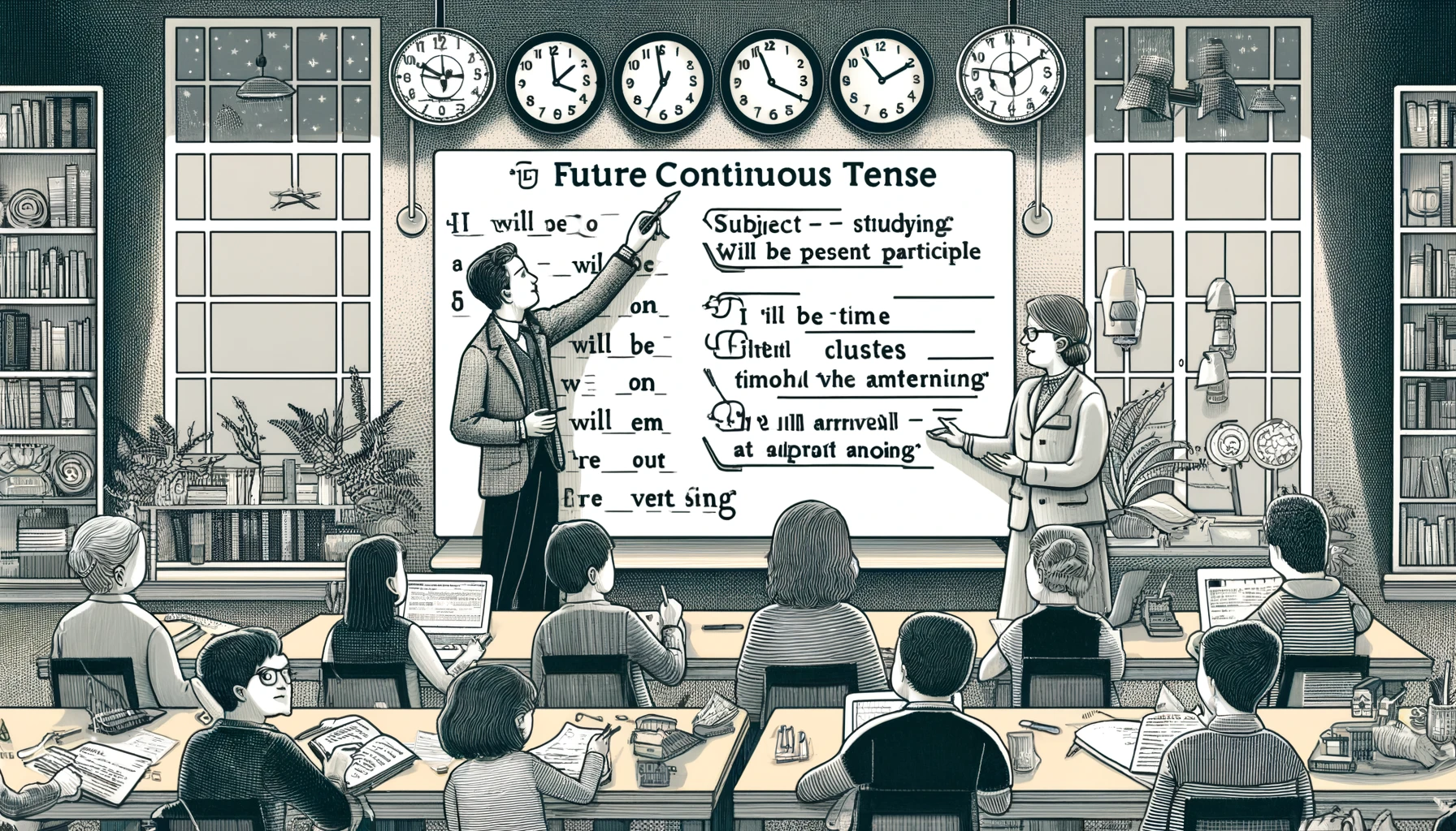 the Future Continuous Tense the Future Continuous Tense
